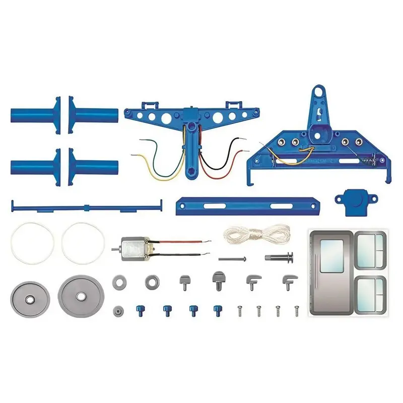 4M Kidzrobotix Tin Can Cable Car Engineering Kit – Build-Your-Own Moving Toy 1