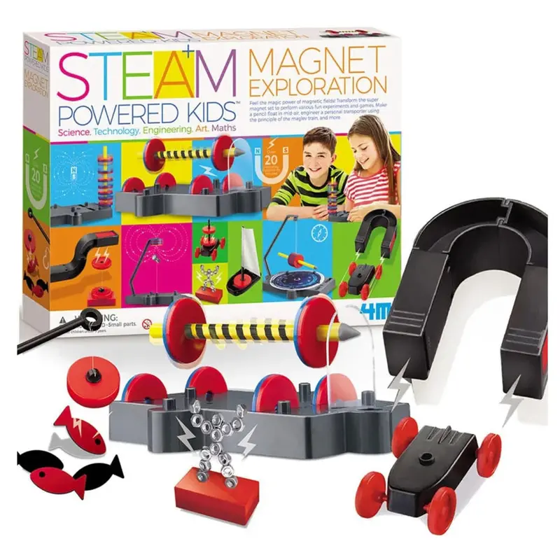 4M Steam Magnet Exploration Kit – Discover Magnetic Forces Through Play 1