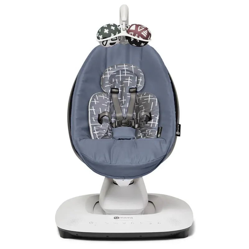 4Moms Mamaroo Multi-Motion Baby Swing With Newborn Insert – Slate Blue 1