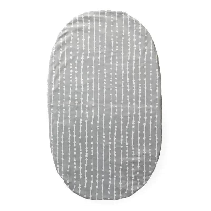 4Moms Mamaroo Sleep Bassinet Waterproof Sheet – Grey Beaded Texture 1