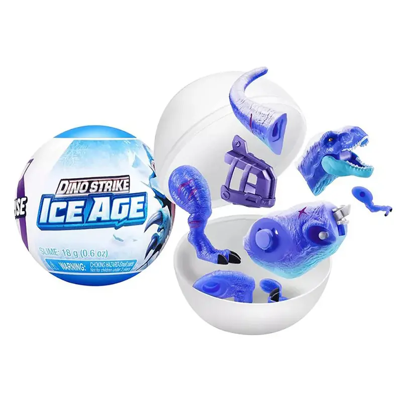 5 Surprise Dino Strike Ice Age Series 6 – Dinosaur-Themed Collectible Ball 1