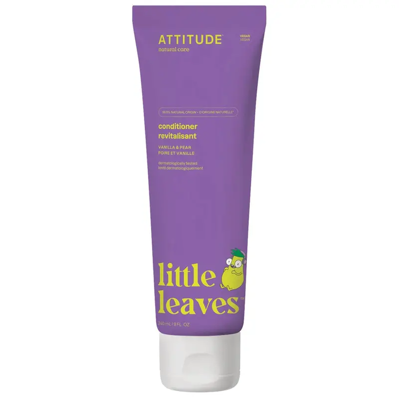 Attitude Little Leaves Vanilla & Pear Conditioner – Silky Softness For Delicate Hair, 240 Ml 1
