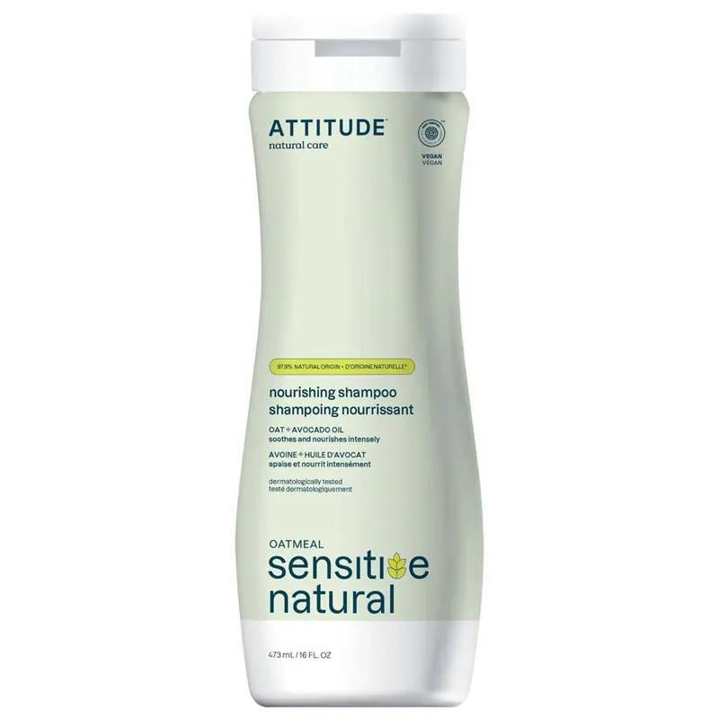 Attitude Sensitive Skin Shampoo – Avocado Oil Formula, 473Ml 1