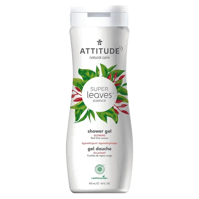 Attitude Super Leaves Glowing Shower Gel – Radiance-Boosting Cleanse, 473 Ml 1