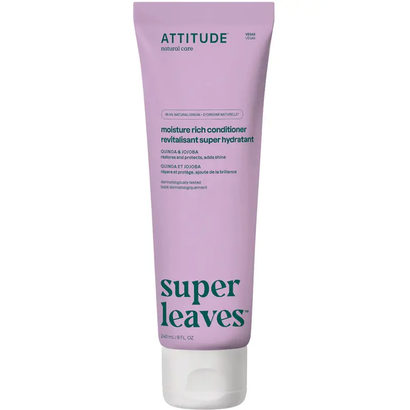 Attitude Super Leaves Moisture-Rich Conditioner With Quinoa & Jojoba – Deep Nourishment, 240 Ml 1
