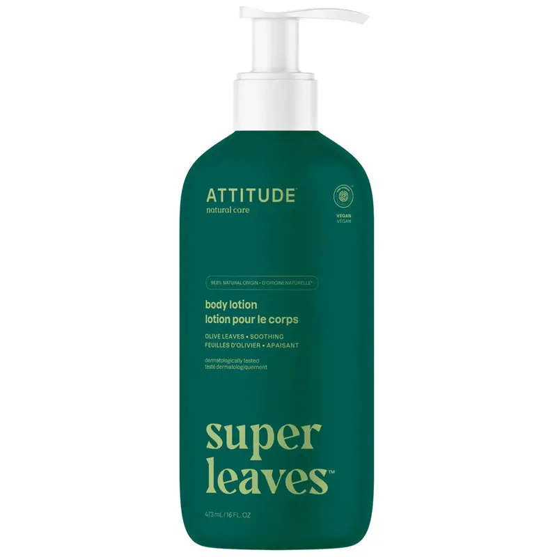 Attitude Super Leaves Olive Leaf Body Lotion – Nourishing & Gentle, 473 Ml 1