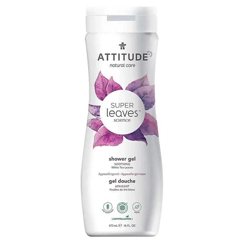 Attitude Super Leaves Soothing Shower Gel – Calm Skin Relief, 473 Ml 1