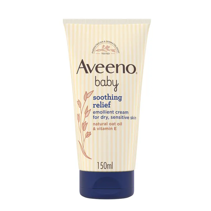 Aveeno Baby Soothing Relief Emollient Cream (150Ml) 1