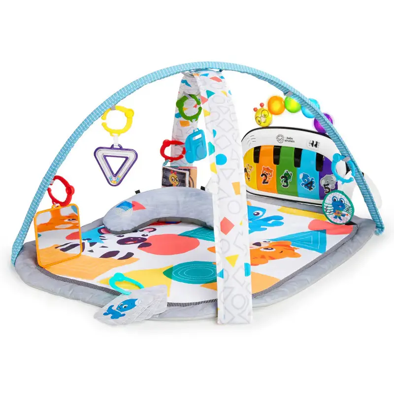 Baby Einstein 4-In-1 Kickin’ Tunes Gym – Music, Language & Motor Skills Development 1