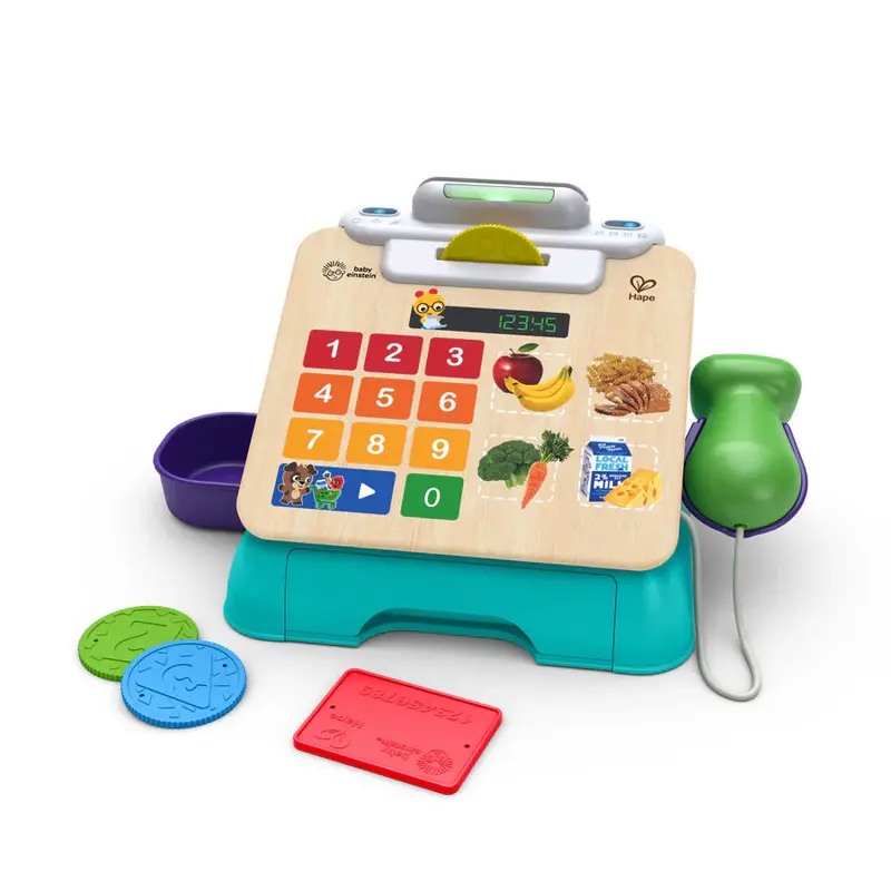 Baby Einstein + Hape Magic Touch Cash Register Role-Play Toy 1