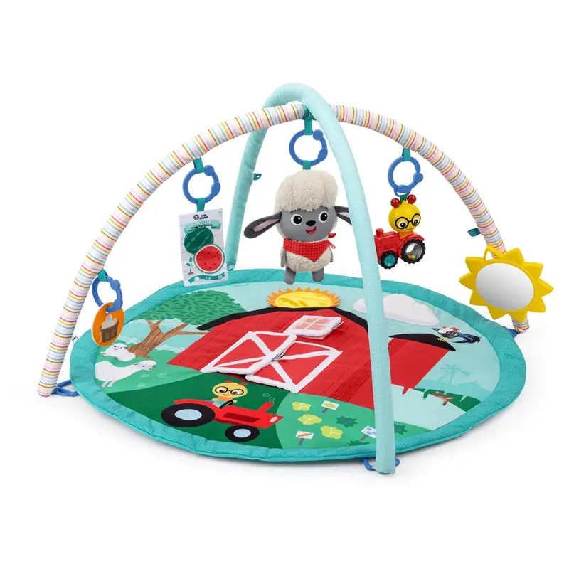 Baby Einstein Happy Harvest Touch-And-Feel Gym – Sensory Play Mat 1