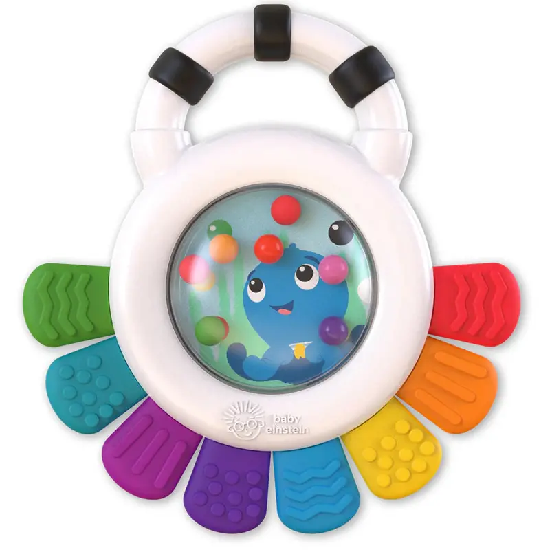 Baby Einstein Opus Sensory Rattle & Teether – Soothing Developmental Toy 1
