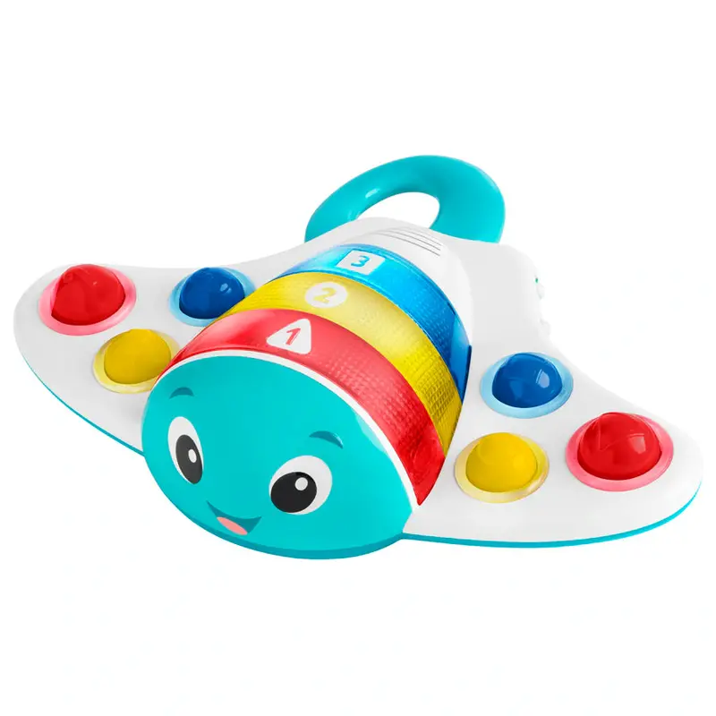 Baby Einstein Pop 'N' Explore Stingray Sensory Popper Toy 1