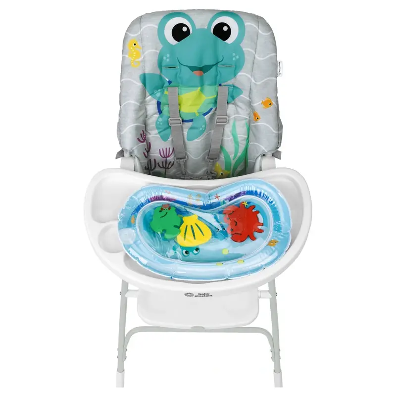 Baby Einstein Snack & Splash Compact Folding High Chair – Lightweight & Travel-Friendly 1