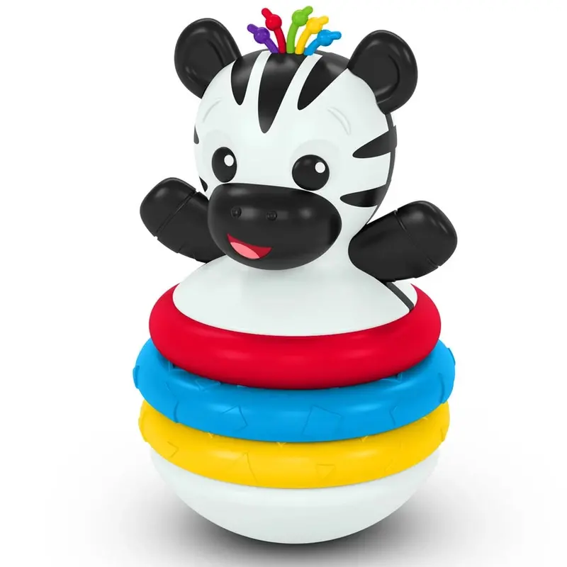 Baby Einstein Stack Wobble Zen Teether – Stacking & Chewing Toy Set 1