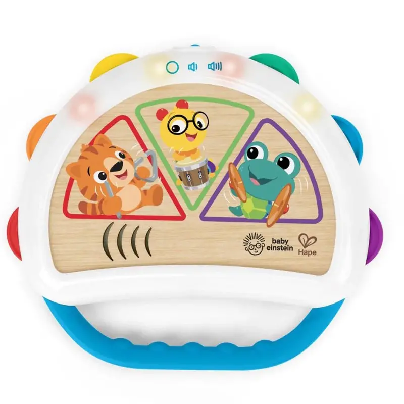 Baby Einstein Tap Shake Magic Tambourine – Hape Collaboration Musical Toy 1