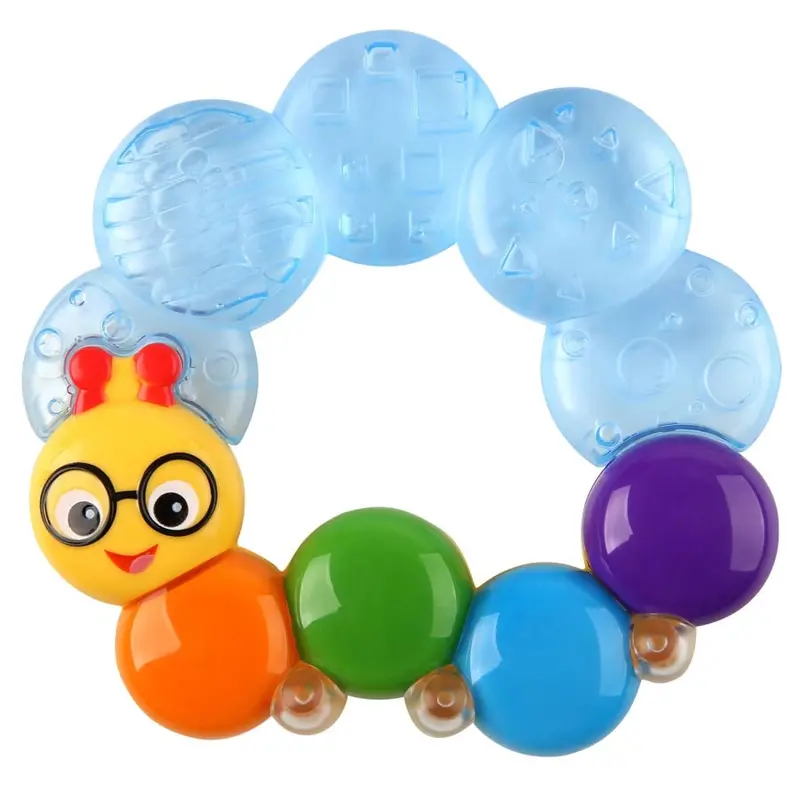 Baby Einstein Teether Pillar Rattle – Sensory Development Toy 1