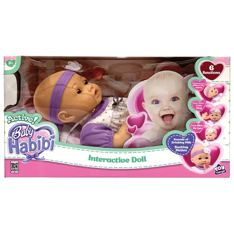 Baby Habibi Interactive Talking Doll – 16-Inch Active Edition 1