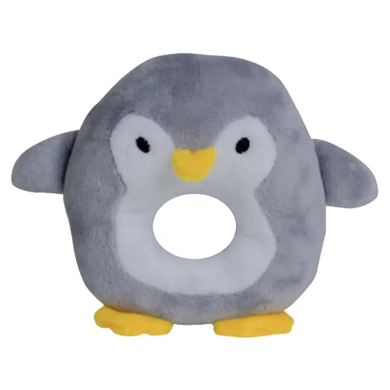 Baby Works Bibibaby Cuddle Rattle – Percy Penguin 1