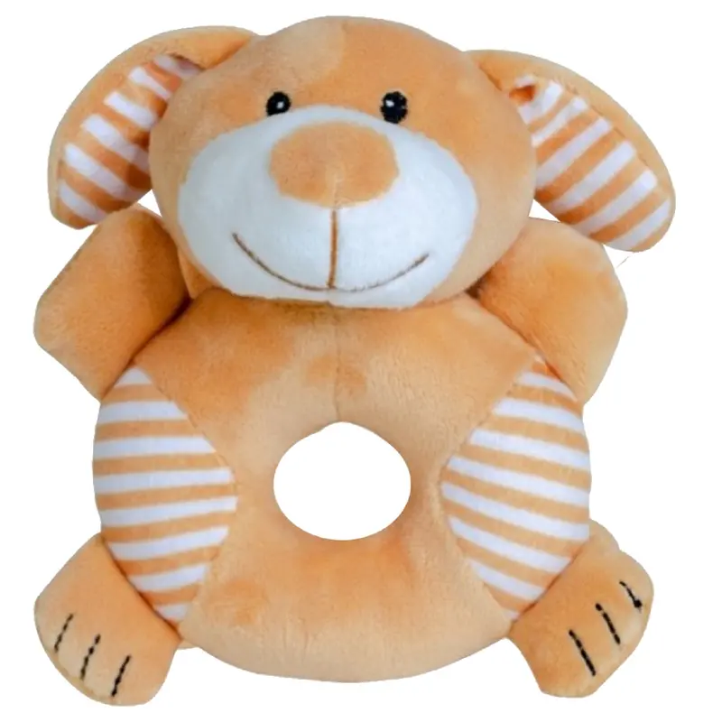 Baby Works Bibibaby Cuddle Rattle – Sandy Dog 1
