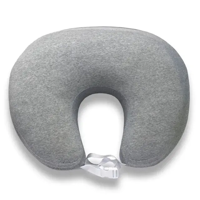 Baby Works Feeding Pillow With Memory Foam – Grey 1