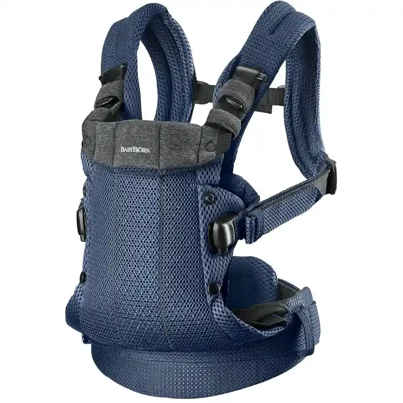 Babybjörn Baby Carrier Harmony – Breathable 3D Mesh In Navy Blue 1