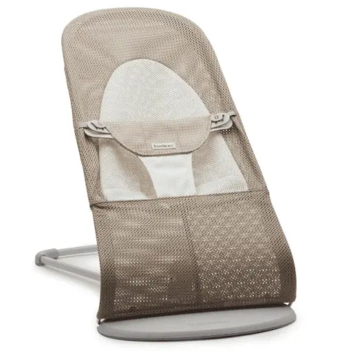 Babybjörn Balance Soft Mesh Bouncer In Grey-Beige/White 1