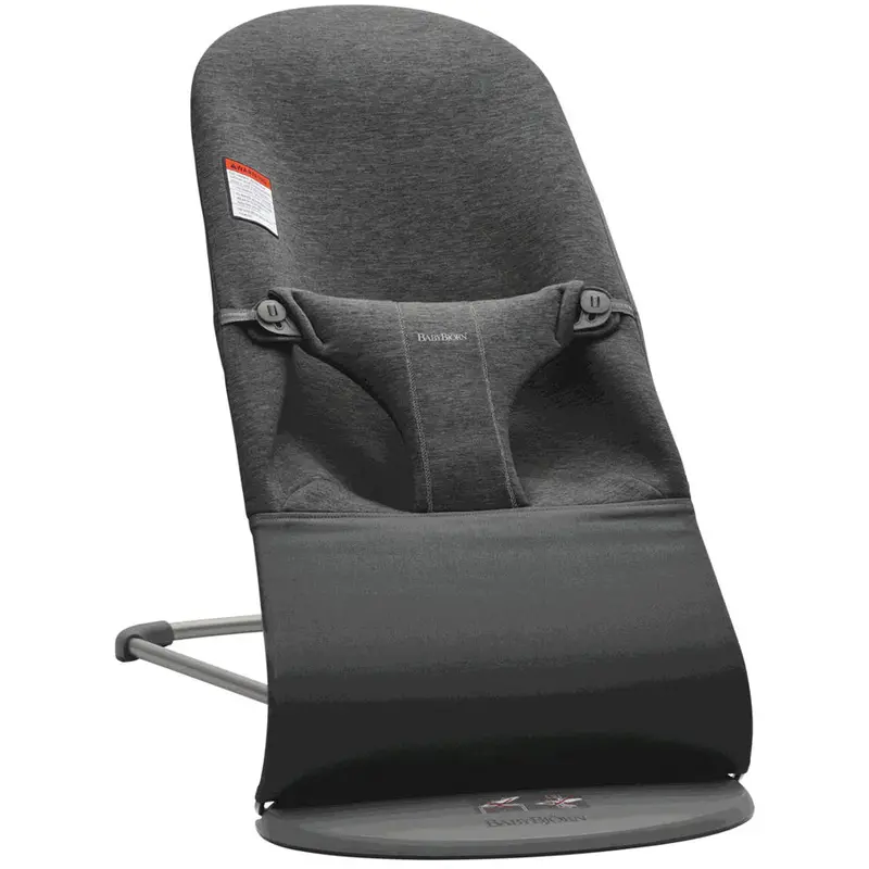 Babybjörn Bliss Bouncer In 3D Jersey Fabric – Charcoal Grey 1