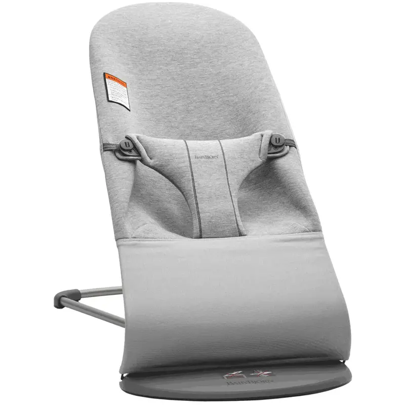 Babybjörn Bliss Bouncer In 3D Jersey Fabric – Light Grey 1