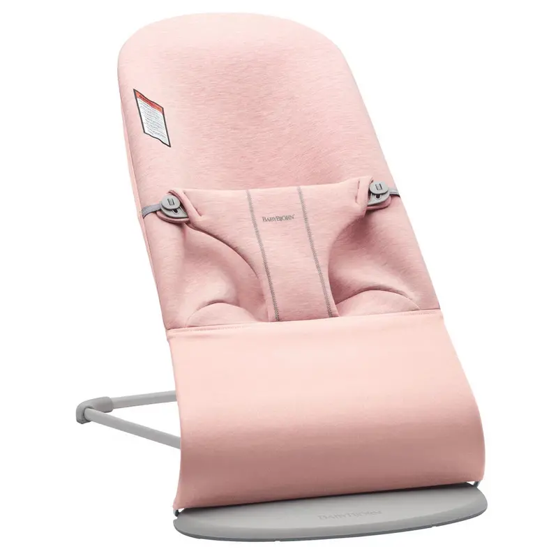 Babybjörn Bliss Bouncer In 3D Jersey Fabric – Light Pink 1