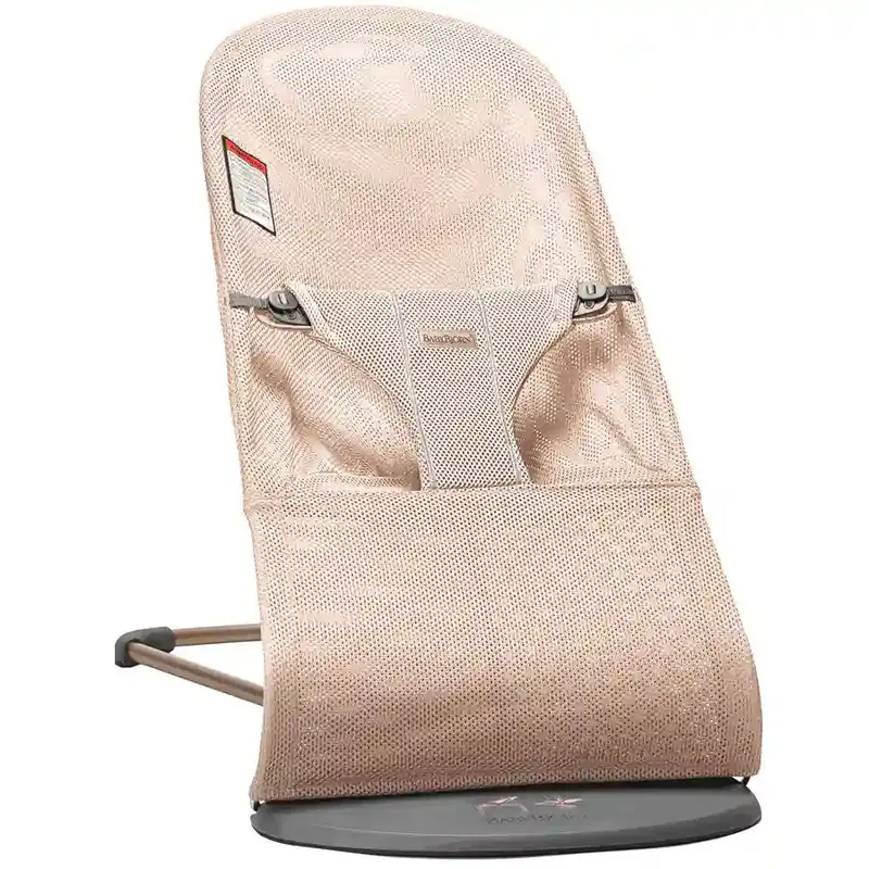 Babybjörn Bliss Mesh Bouncer – Pearly Pink 1