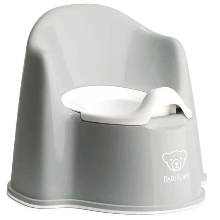 Babybjörn Classic Potty Chair In Grey And White 1