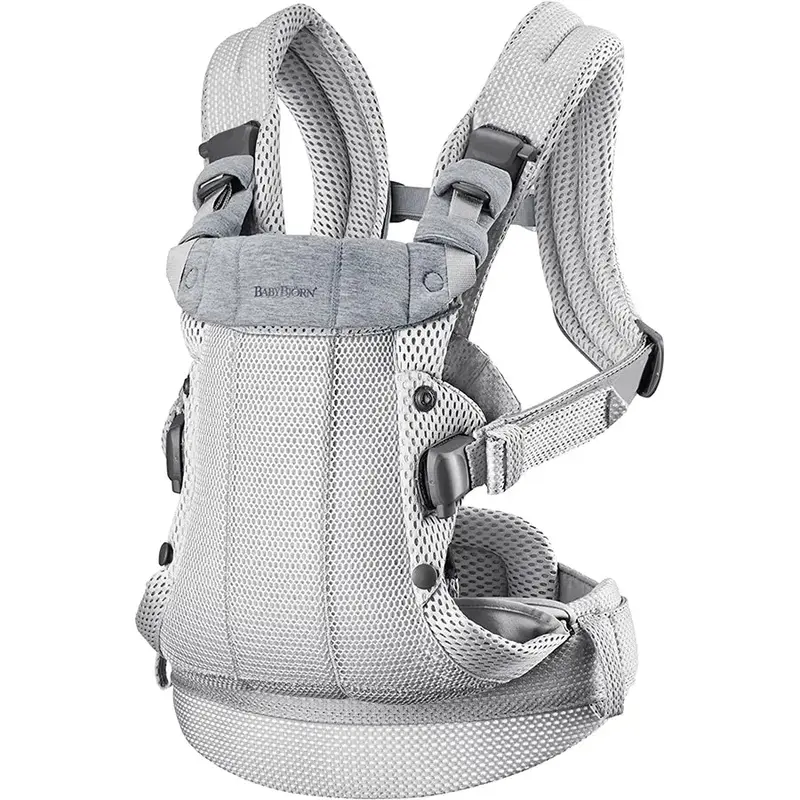 Babybjörn Harmony Baby Carrier In 3D Mesh – Silver Grey 1