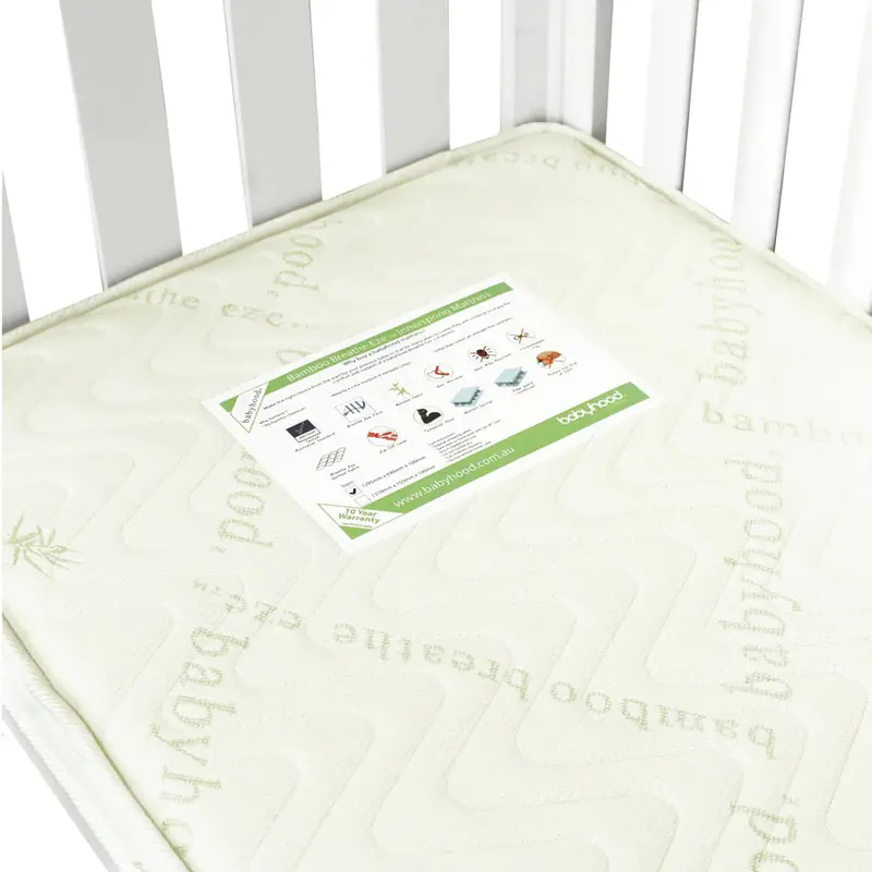Babyhood Bamboo-Infused Innerspring Mattress Featuring Breathe Eze Technology 1