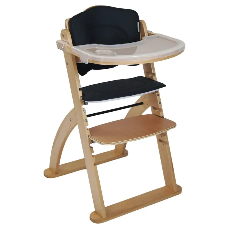 Babyhood Kaylula Ava All-In-One Adjustable High Chair – Solid Beech Wood 1