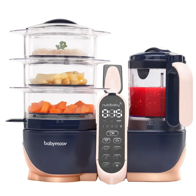 Babymoov Nutribaby Xl Food Processor – All-In-One Baby Food Maker With Recipe Book 1