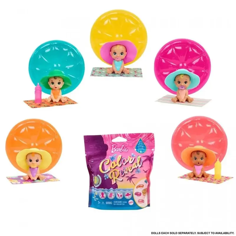 Barbie Color Reveal Baby Dolls – Assorted Styles 1
