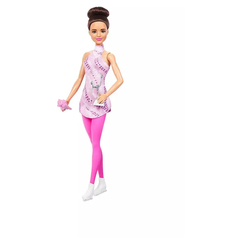 Barbie You Can Be Anything Figure Skater Toy – 12-Inch Poseable Doll 1