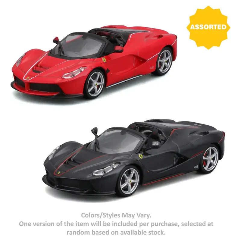 Bburago Ferrari Laferrari Aperta Die-Cast – 1:43, Multi-Color Options 1