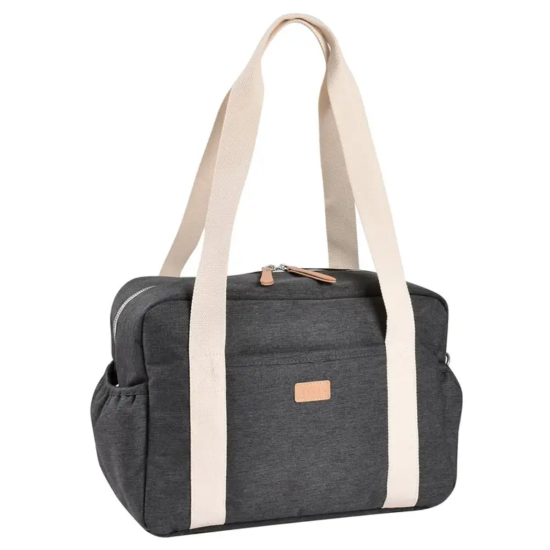 Beaba Paris Premium Diaper Changing Bag – Dark Heather Grey 1