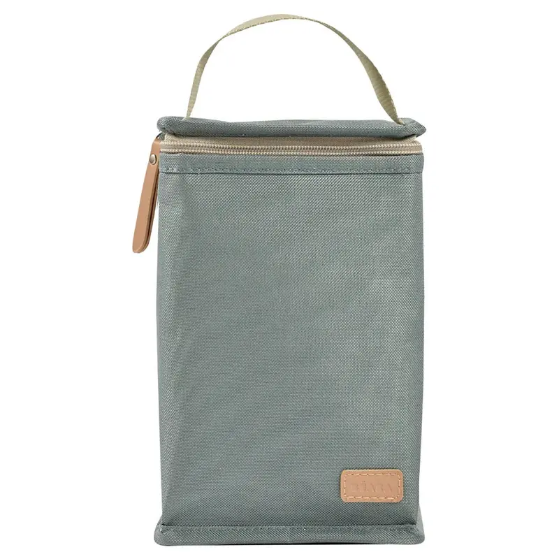Beaba Sage Green Insulated Meal Carrier Pouch 1
