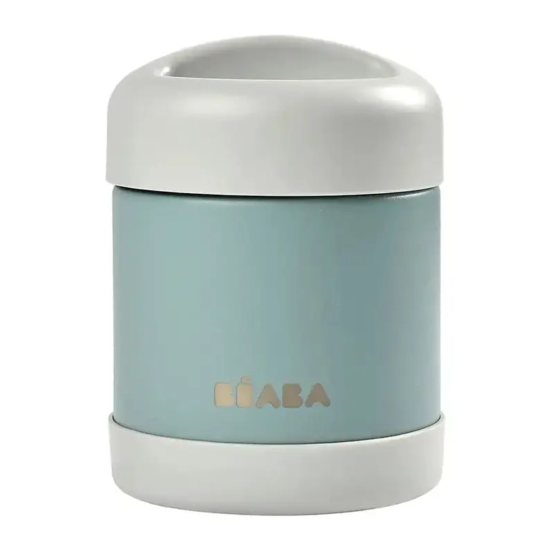 Beaba Thermo-Portion Insulated Food Jar – 300Ml, Mist Green 1