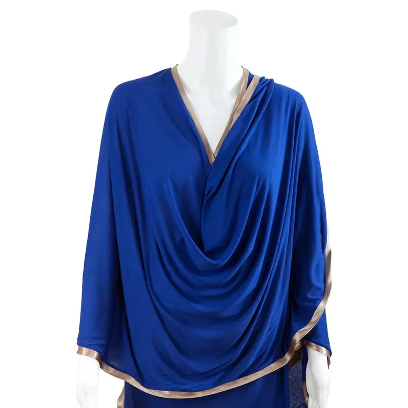 Bebitza Cobalt Blue Modal Nursing Cover For Discreet Breastfeeding 1