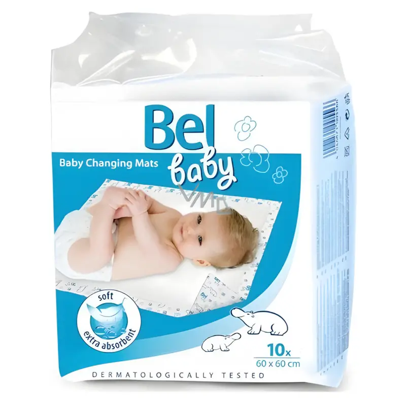 Bel Baby Waterproof Changing Mats – Set Of 10 Portable Liners 1