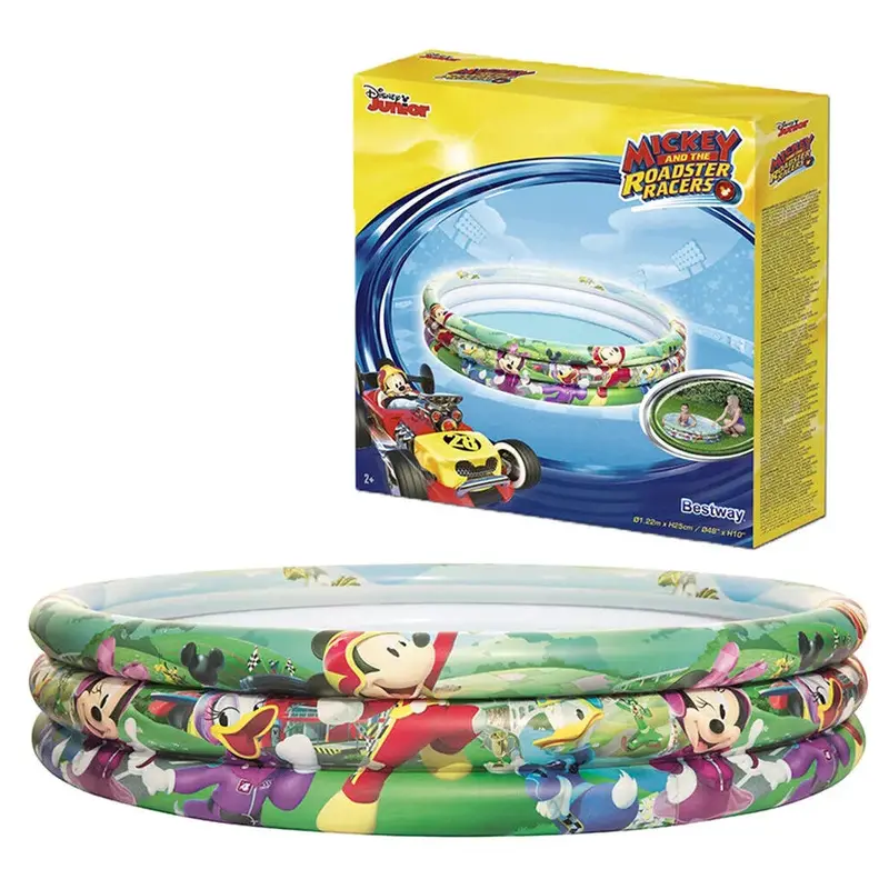 Bestway 3-Ring Inflatable Pool – 1.22 M Diameter × 25 Cm Height 1
