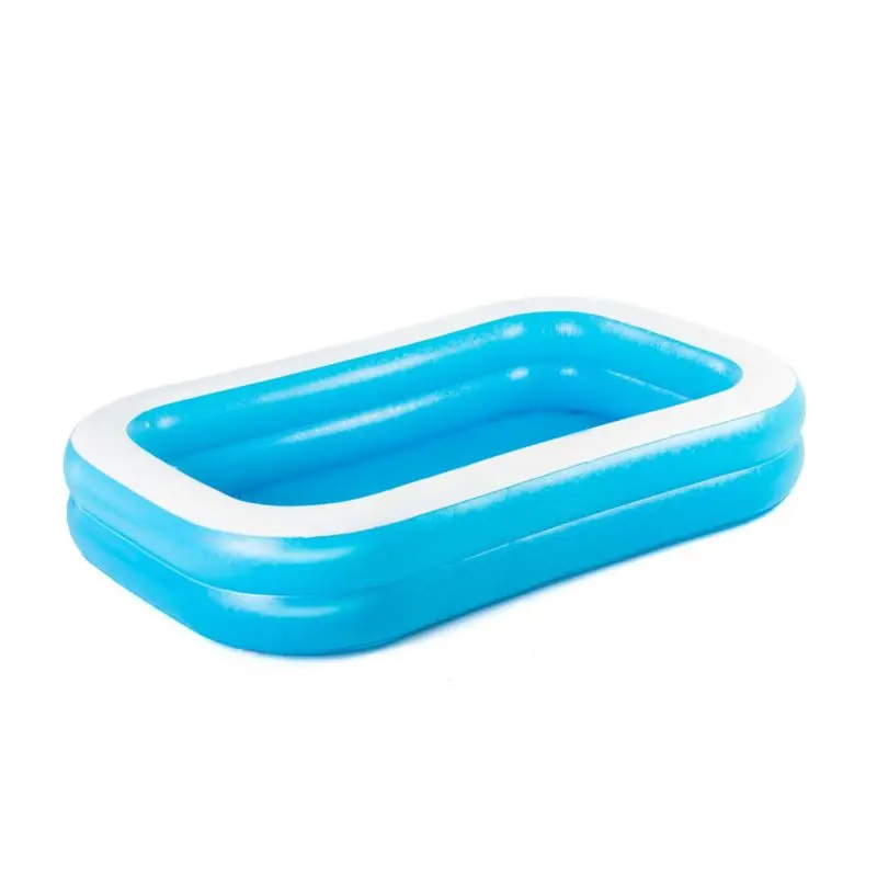 Bestway Blue Rectangular Inflatable Pool – 6'7" X 59" X 20" 1