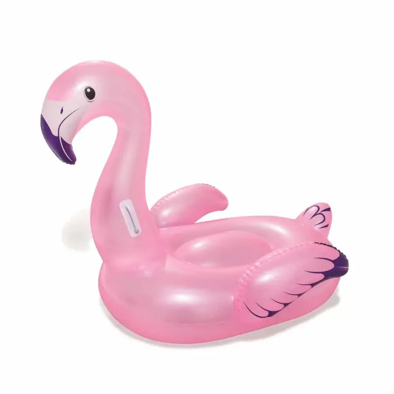Bestway Classic Flamingo Pool Float – 50 X 50 Inch Square Shape 1