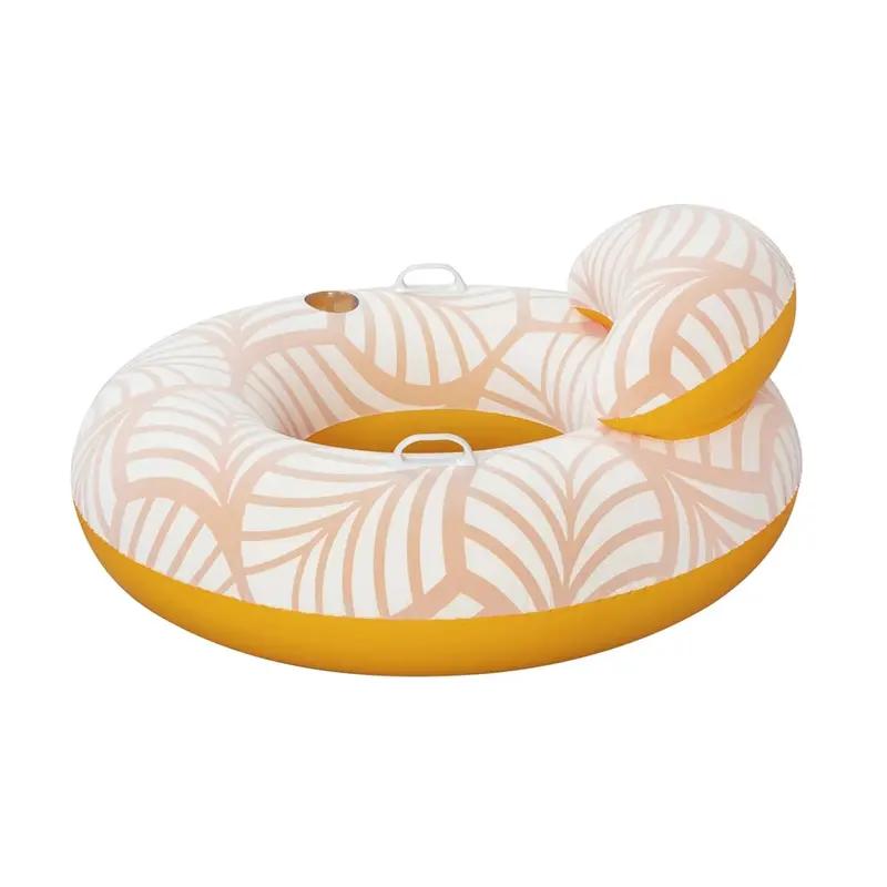 Bestway Comfort Plush Deluxe Swim Tube – 1.18M X 1.17M Oversized Circular Pool Float 1