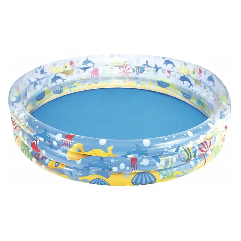 Bestway Deep Dive 3-Ring Pool – 60" X 12"H (1.52M X 30Cmh) Multi-Level Splash Zone 1