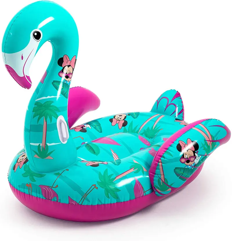 Bestway Disney Fashion Flamingo Pool Float – 68 X 67 Inch Licensed Design 1
